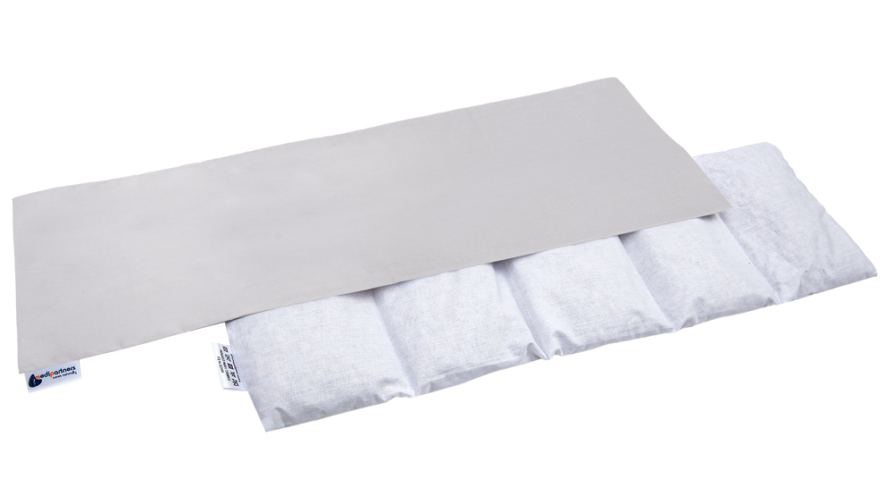 Medi Partners Thermophor with cherry seeds large 20x60 – 5 chambers – Gray