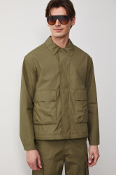 Medicine košilová bunda pánská bavlněná