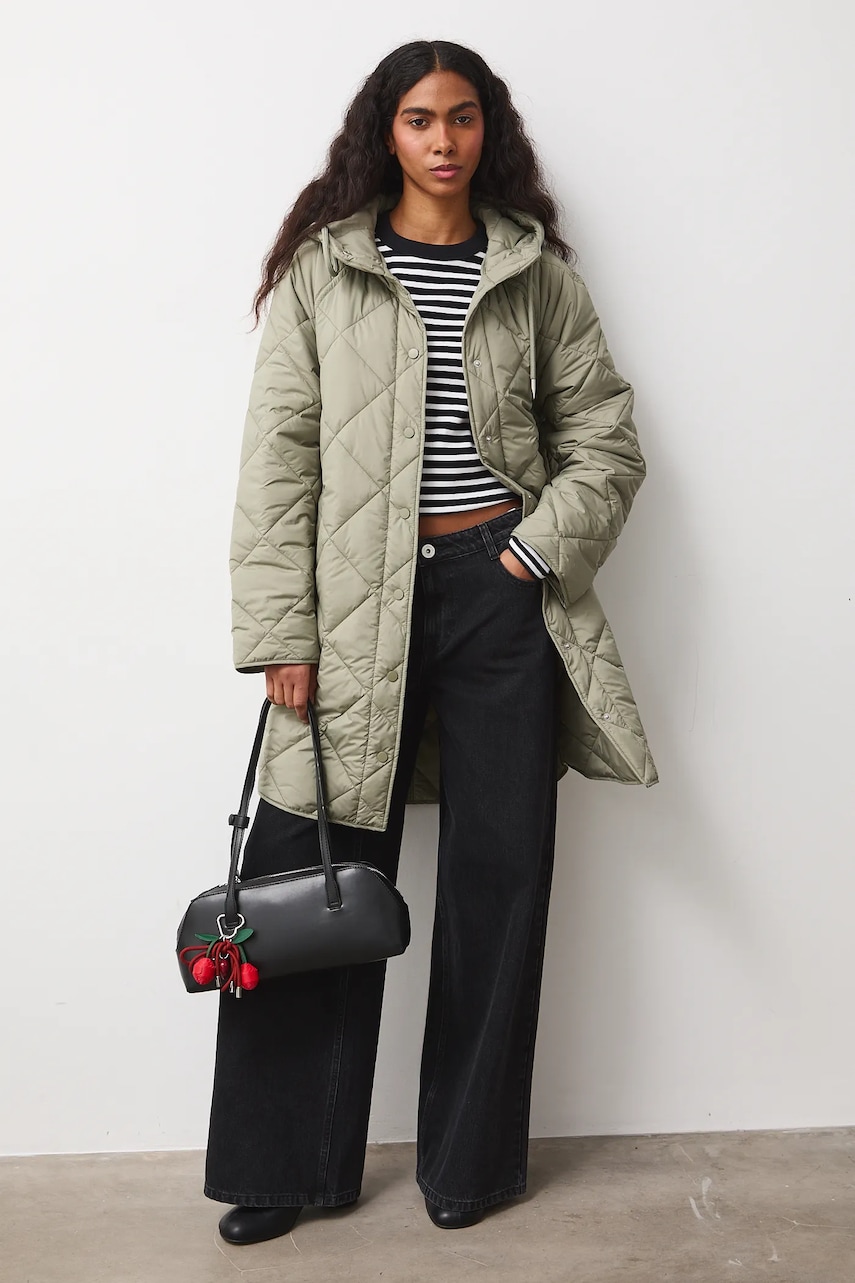 Medicine prošívaný kabát dámský