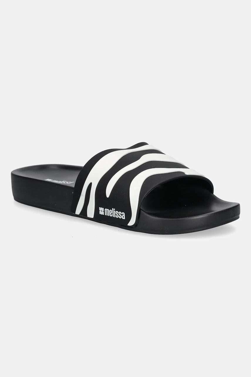 Melissa  Pantofle   ANIMAL PRINT SLIDE AD