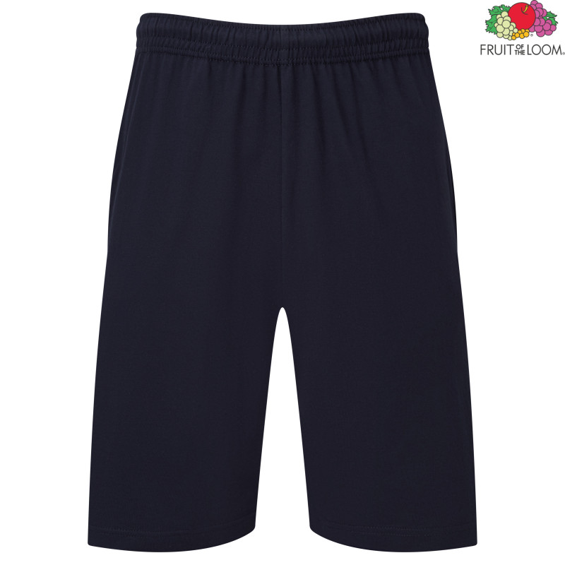 Men's navy blue shorts Iconic 195 Jersey Fruit of the Loom