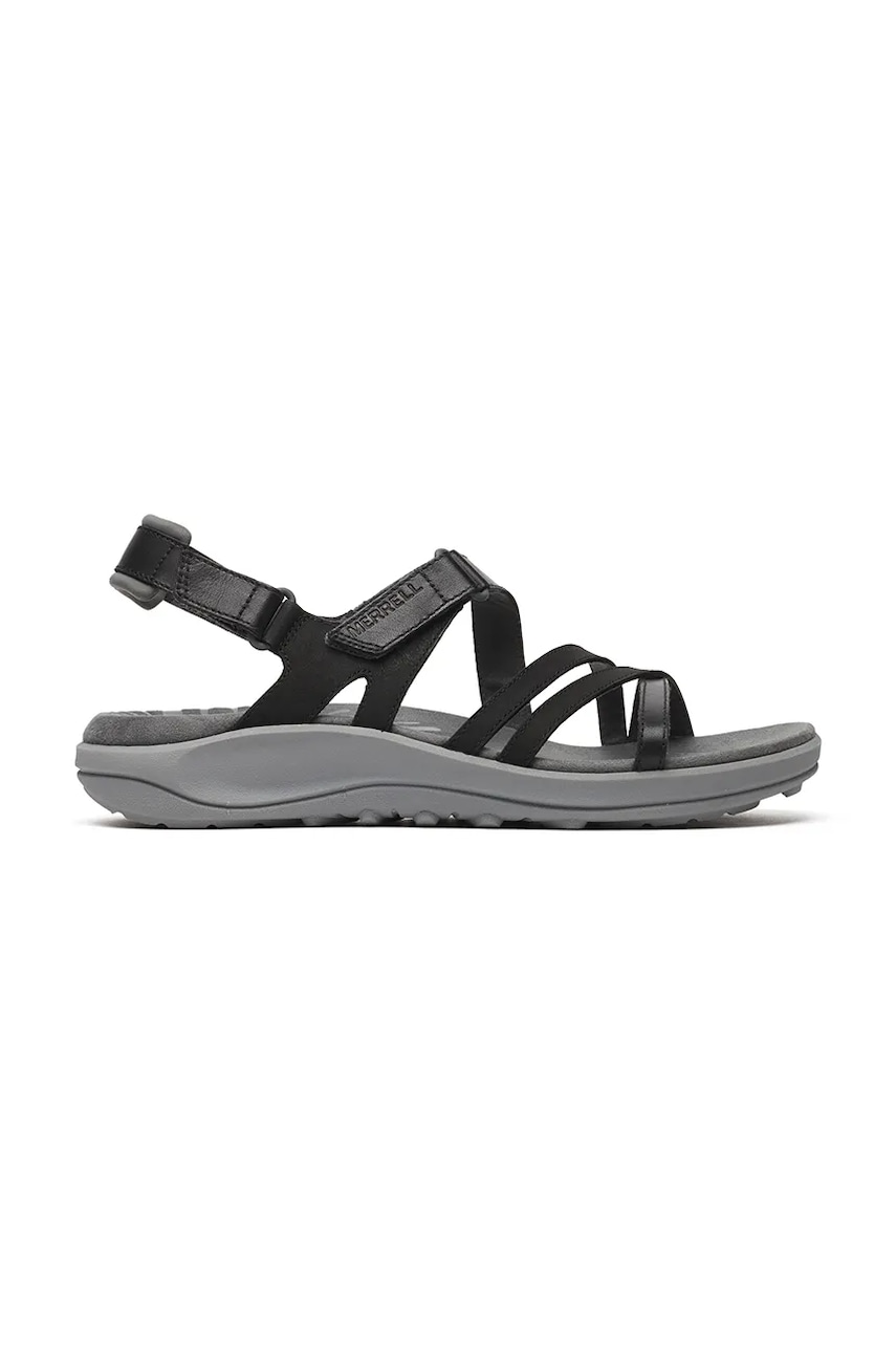 Merrell  sandály s otevřenou patou dámské kožené HARBOR BACKSTRAP