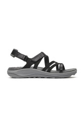 Merrell  sandály s otevřenou patou dámské kožené HARBOR BACKSTRAP