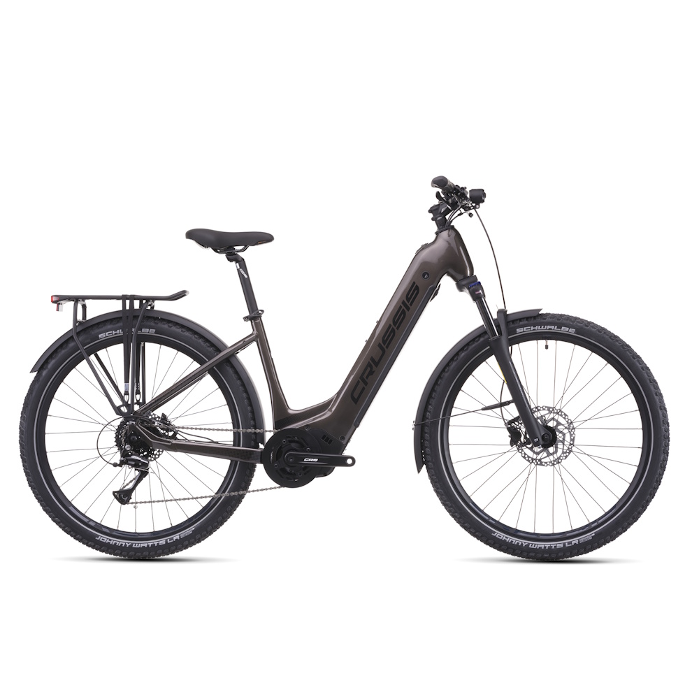 Městské elektrokolo Crussis ONE-Country 7.11 715Wh 27,5" - model 2026 15" (150-165 cm)