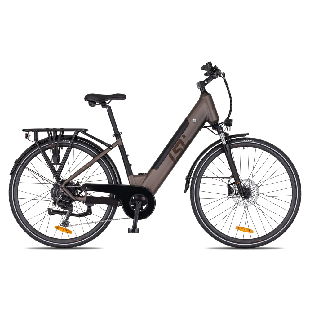 Městské elektrokolo inSPORTline ISL Eclion 648 Wh 28" - model 2026 • dojezd až 150 km 18" (164-181 cm) Deep Coffee
