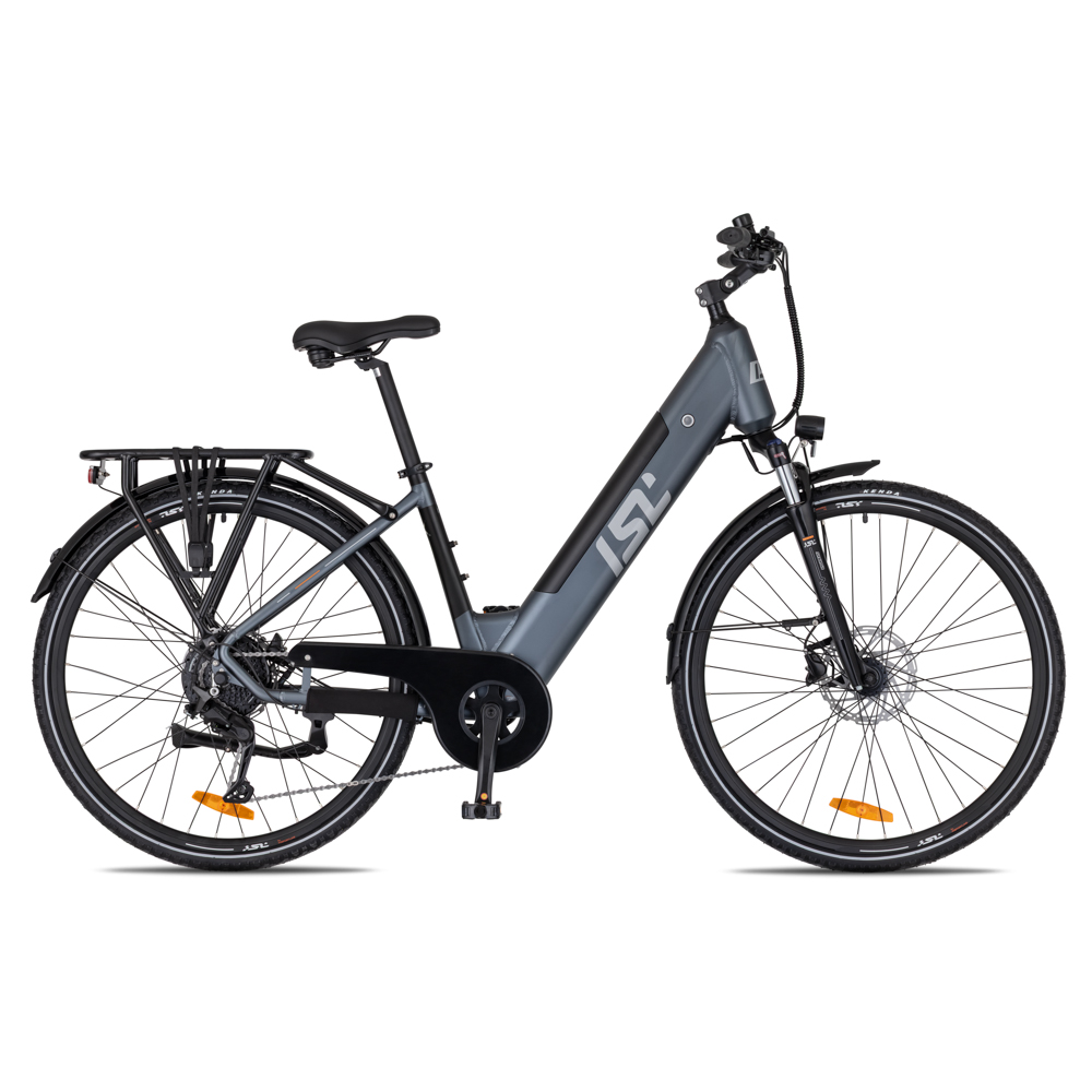 Městské elektrokolo inSPORTline ISL Eclion 648 Wh 28" - model 2026 • dojezd až 150 km 18" (164-181 cm) Titanium Grey