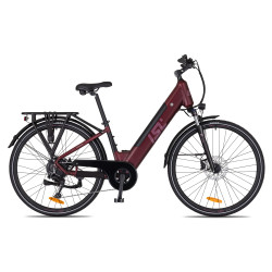 Městské elektrokolo inSPORTline ISL Eclion 648 Wh 28" - model 2026 • dojezd až 150 km 18" (164-181 cm) Velour Red