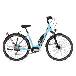 Městské elektrokolo KELLYS ESTIMA 10 SH 504Wh 28" 9.0 S (16,5", 155-170 cm) Sky Blue