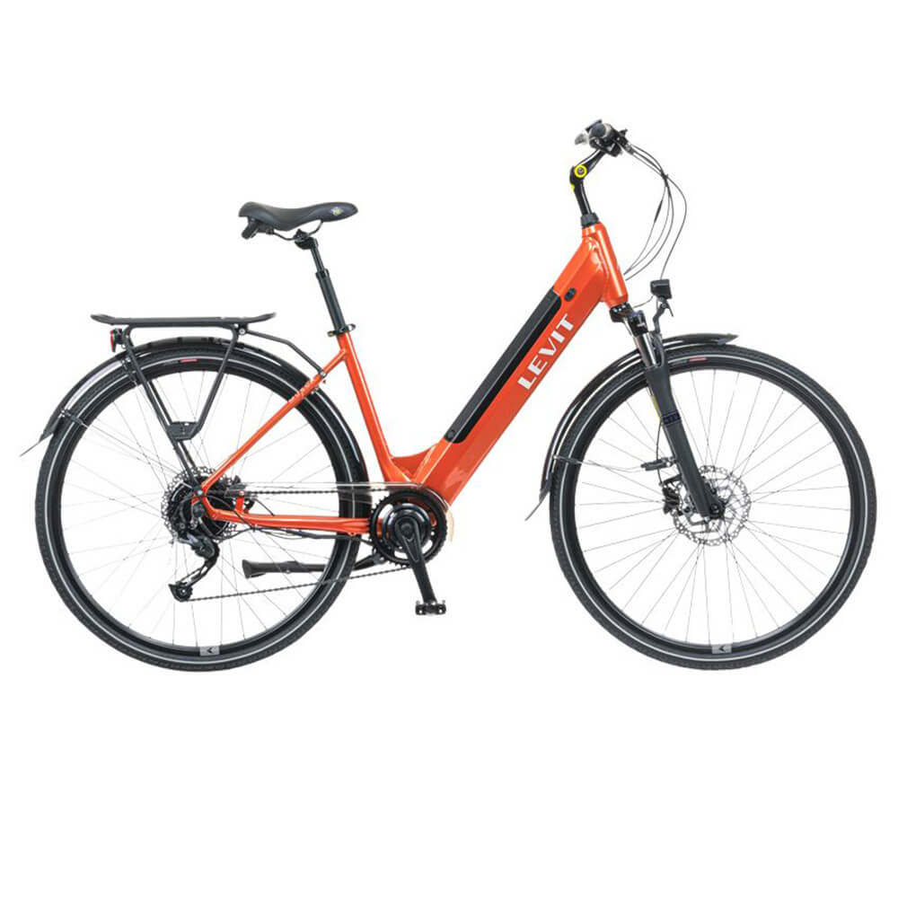 Městské elektrokolo Levit Musca Urban HD 630 28" 18" (160-180 cm) Orange Pearl
