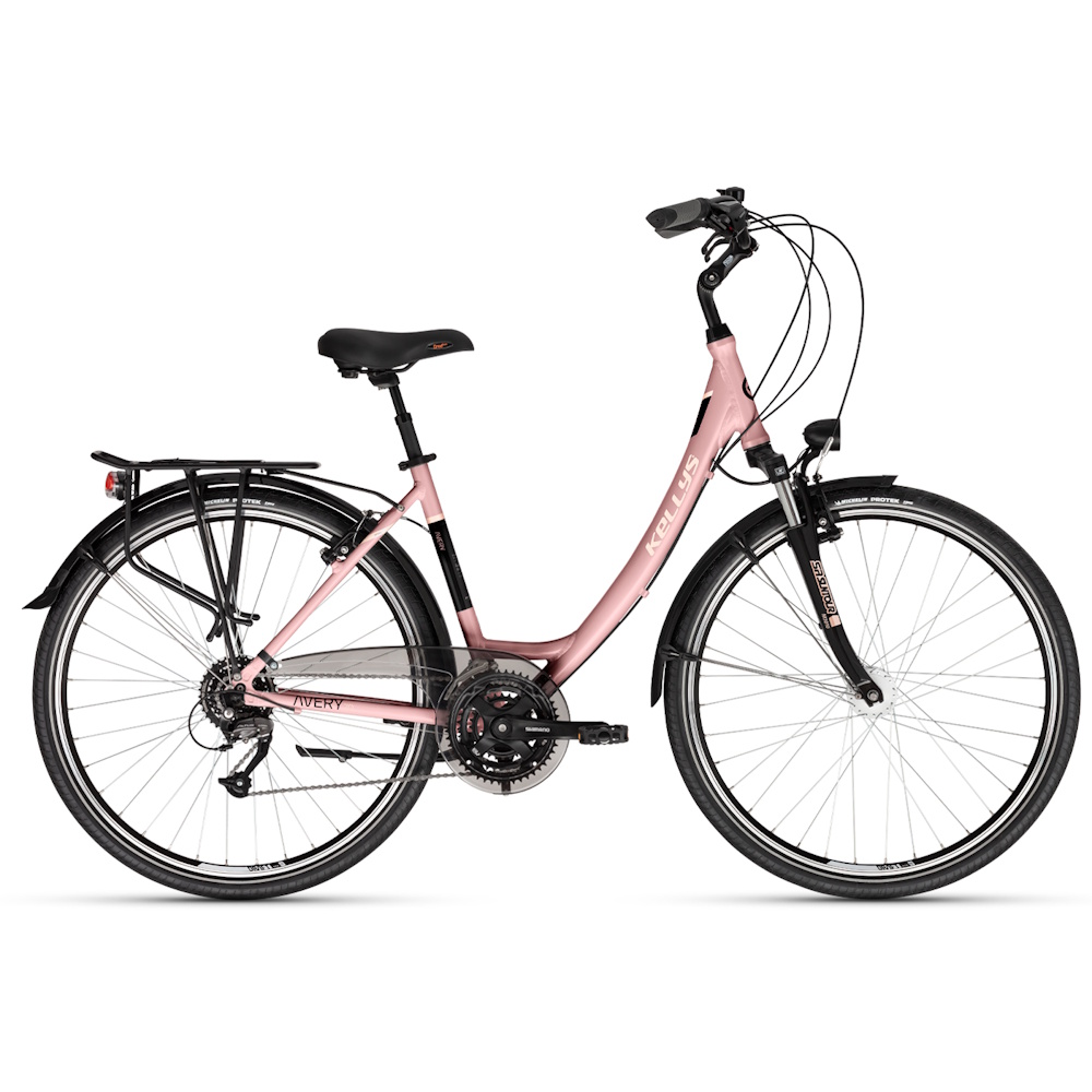 Městské kolo KELLYS AVERY 70 28" 10.0 S (17", 155-170 cm) Rose Gold