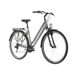 Městské kolo Kross Sentio 1.0 28" Gen 004 M (20", 168-180 cm) grafitová/šedá/lesk