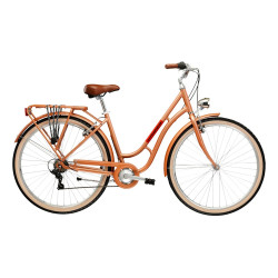 Městské kolo Kross Sentio Classic 28" - model 2026 S (17", 158-170 cm) měděná/hnědá/mat