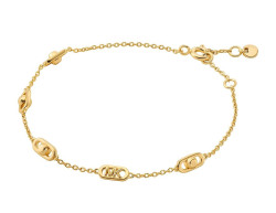Michael Kors Pozlacený náramek pro ženy Astor Link MKC173600710