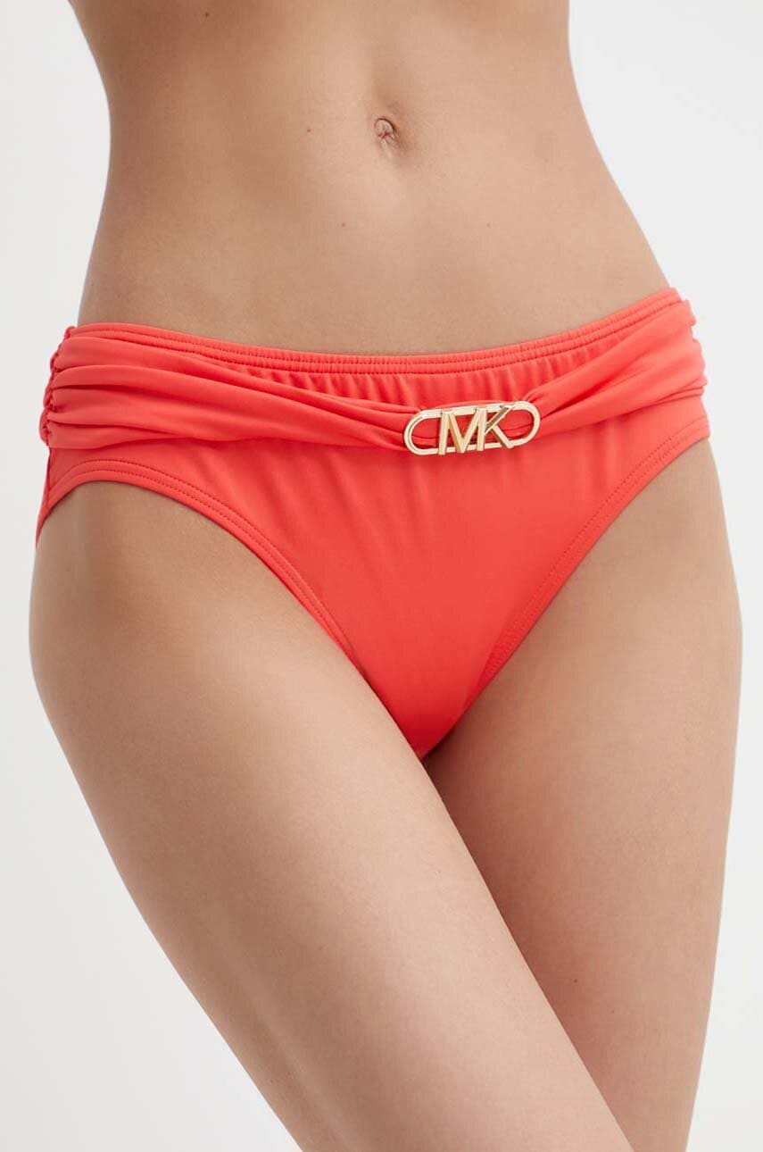 MICHAEL Michael Kors  Plavkové kalhotky  BELTED BIKINI BOTTOM