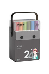 Mideer  Průsvitné oboustranné fixy  24-pack