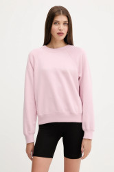 Mikina Abercrombie & Fitch dámská, růžová barva, hladká, KI152-5352-601