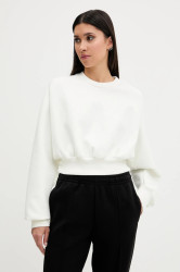 Mikina adidas All SZN dámská, béžová barva, hladká, JV9893