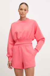 Mikina adidas All SZN dámská, oranžová barva, hladká, KD9772