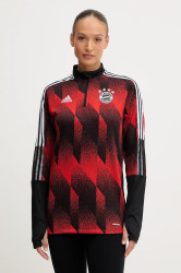 Mikina adidas BAYERN MONACHIUM černá barva, vzorovaná, GK8633-black
