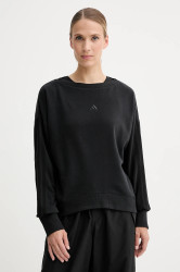 Mikina adidas Coquette dámská, černá barva, s aplikací, JM1900