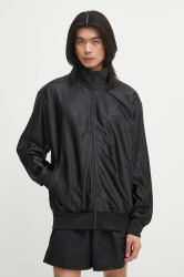 Mikina adidas Originals Firebird pánská, černá barva, s aplikací, JW5960