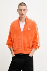 Mikina adidas Originals pánská, oranžová barva, s aplikací, KR5144