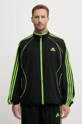Mikina adidas Originals Teamgeist pánská, černá barva, s aplikací, JW5866