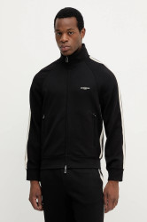 Mikina Emporio Armani pánská, černá barva, s aplikací, EM002872 AF13488