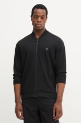 Mikina Guess pánská, černá barva, hladká, M5YQ04 KCBR2