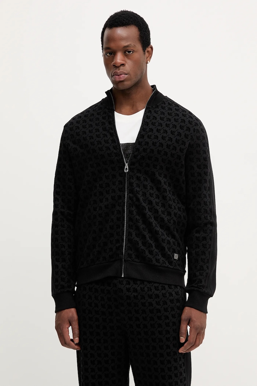 Mikina Joop! pánská, černá barva, vzorovaná, 30047445