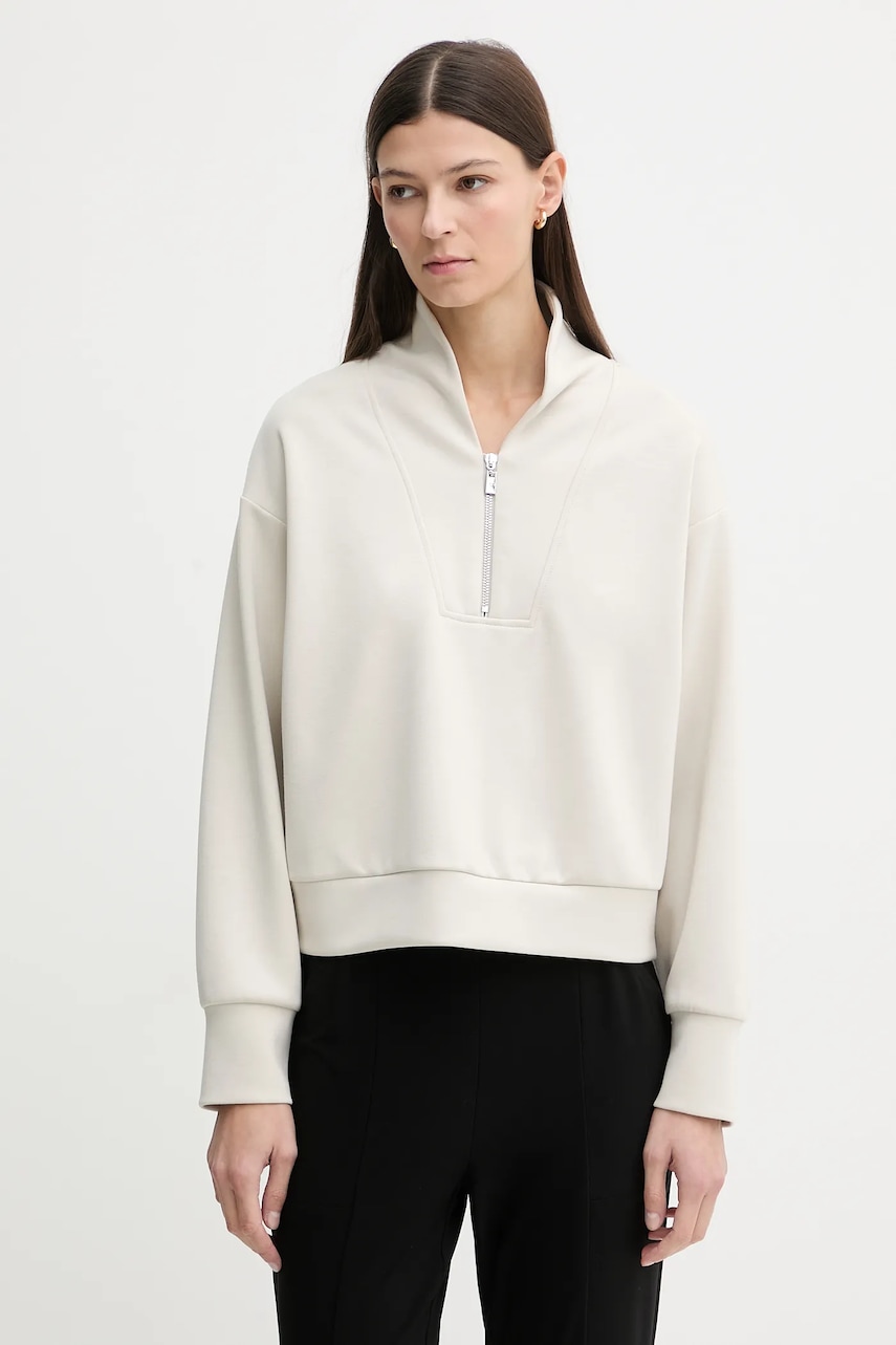 Mikina Joseph Ribkoff dámská, béžová barva, hladká, 261610