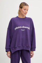 Mikina JOYINME Kind dámská, fialová barva, s potiskem, Kind