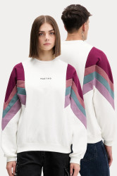 Mikina Kaotiko béžová barva, vzorovaná, AR005-02-M002