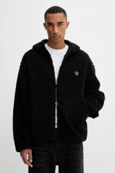 Mikina Kenzo pánská, černá barva, hladká, FF65BL5504FP