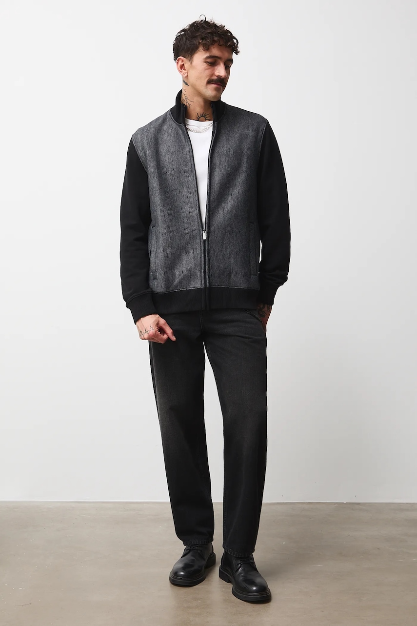 Mikina Medicine pánská, černá barva