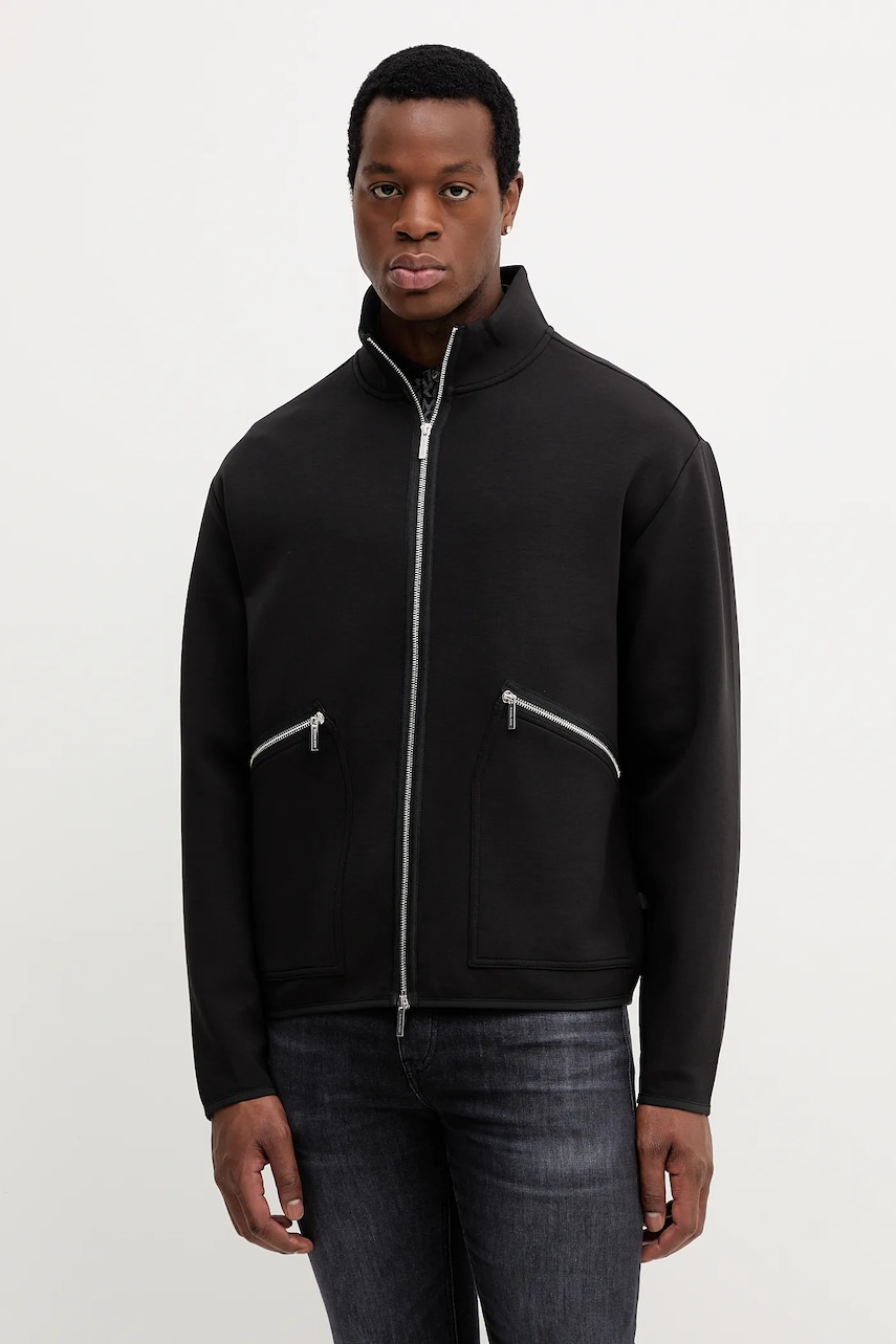 Mikina Michael Kors pánská, hnědá barva, hladká, CS552H2HDT