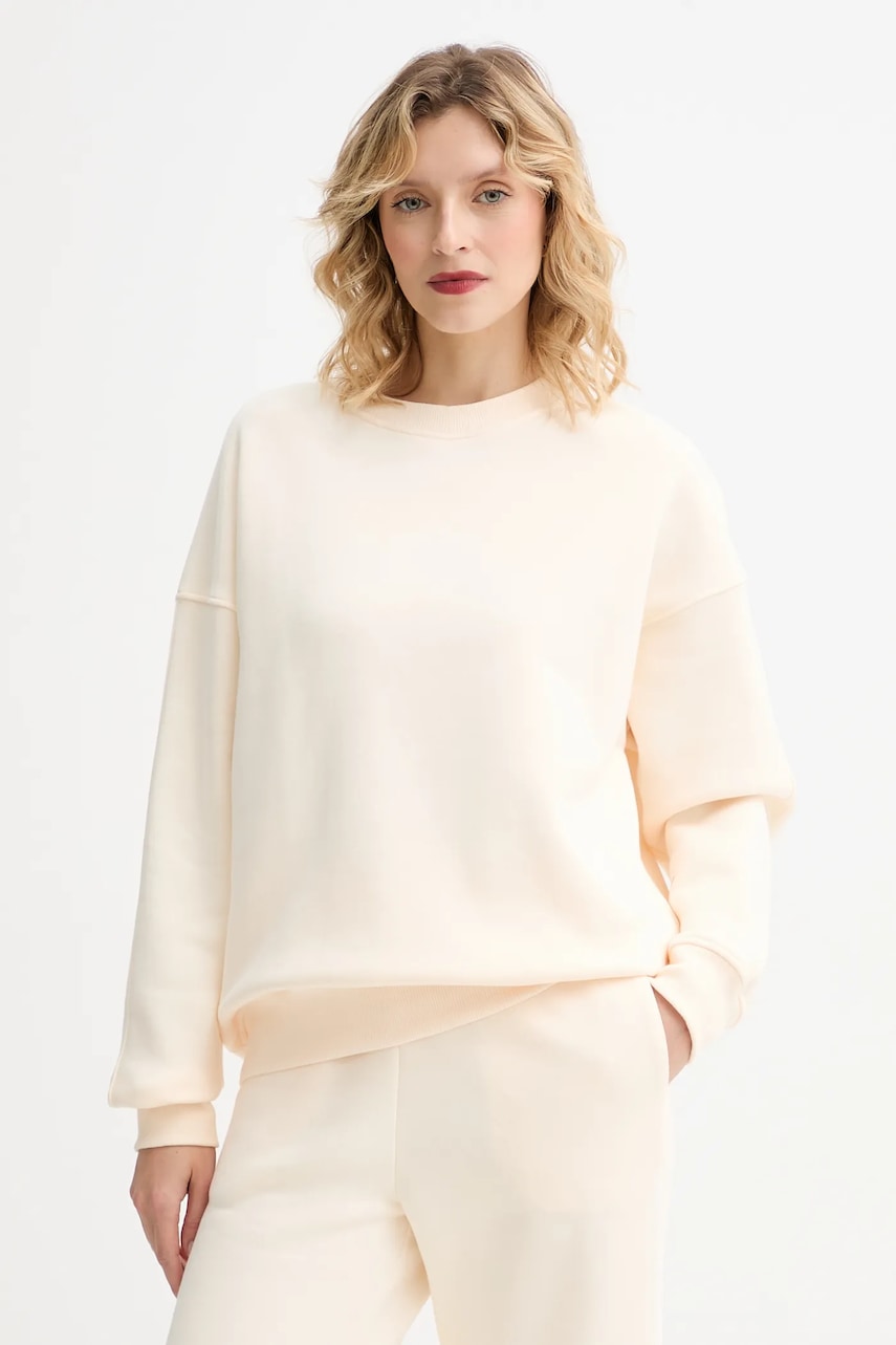 Mikina MUUV. MUUV. x Answear dámská, béžová barva, hladká