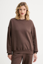 Mikina MUUV. MUUV. x Answear dámská, hnědá barva, hladká