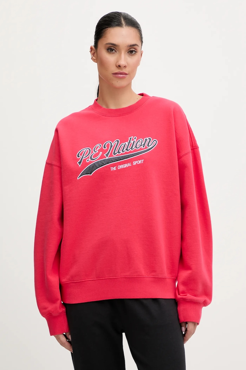 Mikina P.E Nation Formation dámská, s aplikací, 254F076