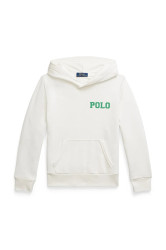Mikina Polo Ralph Lauren bílá barva, s kapucí, 323977424001