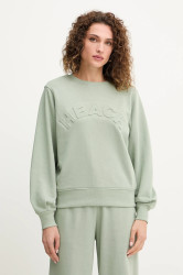 Mikina Silvian Heach BASSIN dámská, zelená barva, s aplikací, GPA25113FE