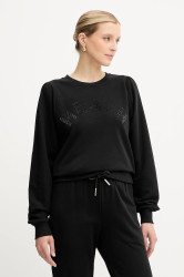 Mikina Silvian Heach MARAUL dámská, černá barva, s aplikací, GPA25017FE