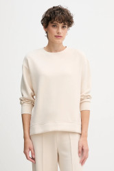 Mikina United Colors of Benetton dámská, béžová barva, hladká, 3Y2F3M07M