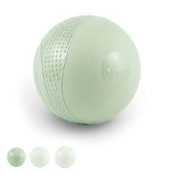 Mini medicinbal inSPORTline Sendelar 10,5cm/0,5kg zelená