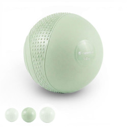 Mini medicinbal inSPORTline Sendelar 11cm/1kg zelená