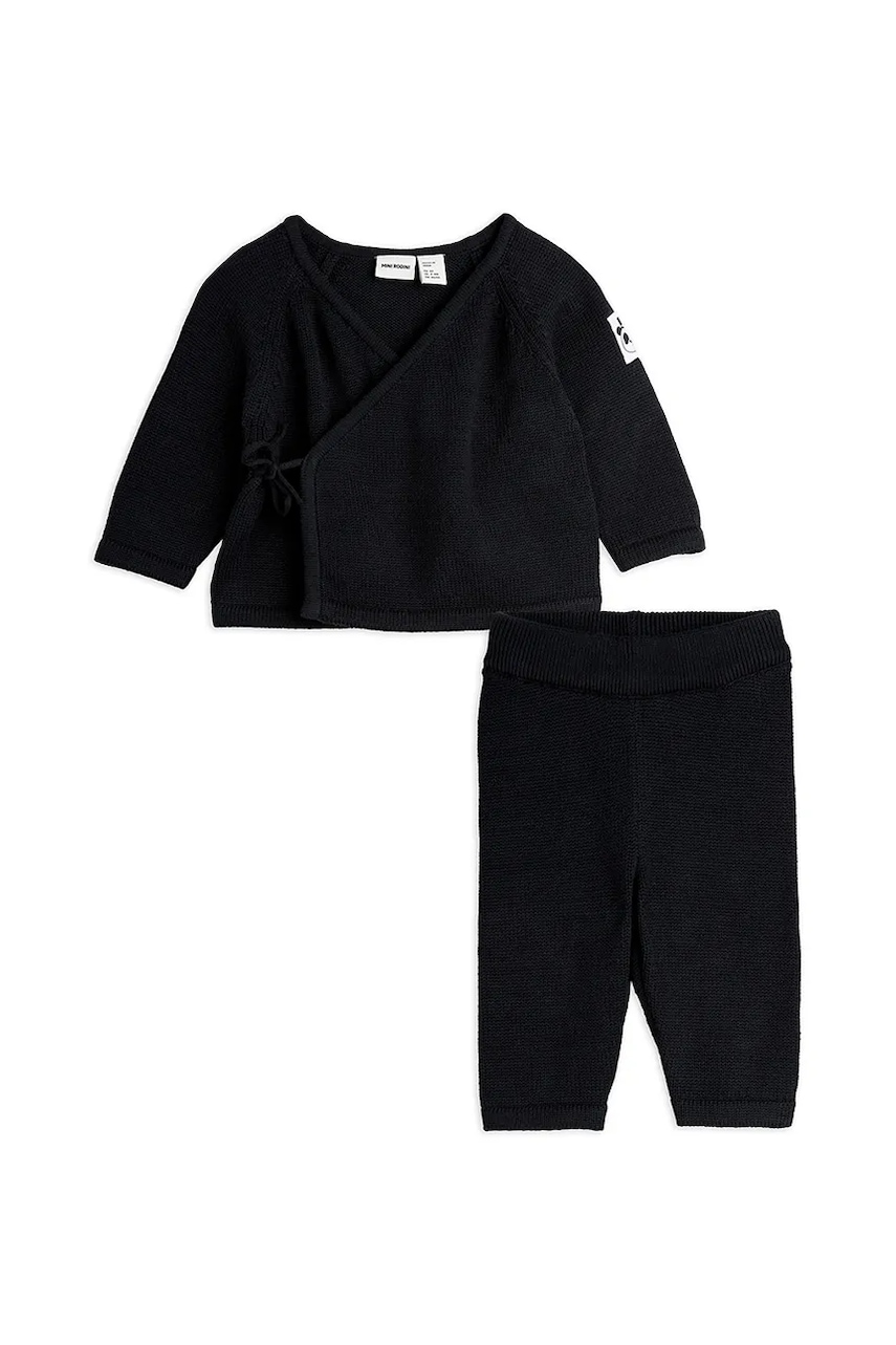 Mini Rodini  Dětská bavlněná souprava  Fine knit