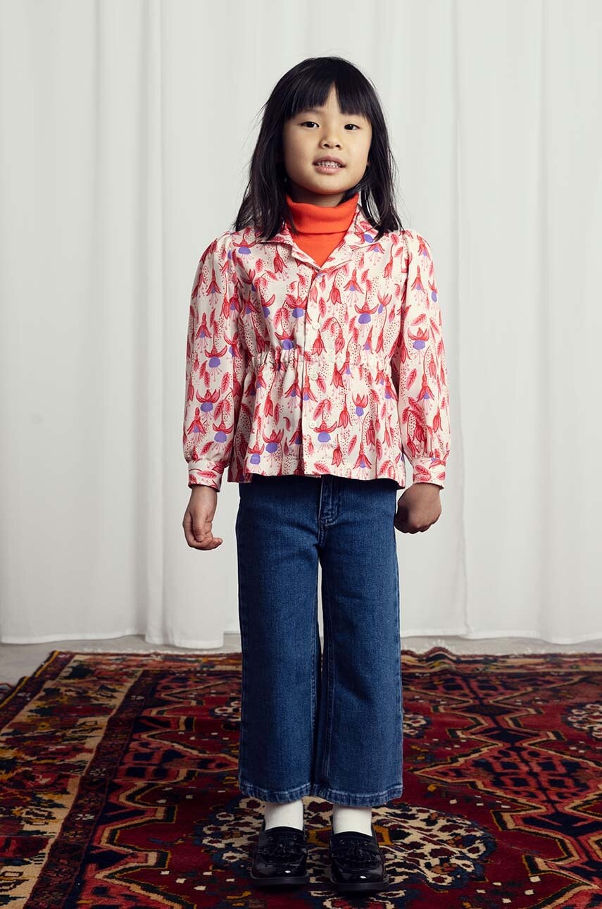 Mini Rodini  Dětská košile  Fuchsia