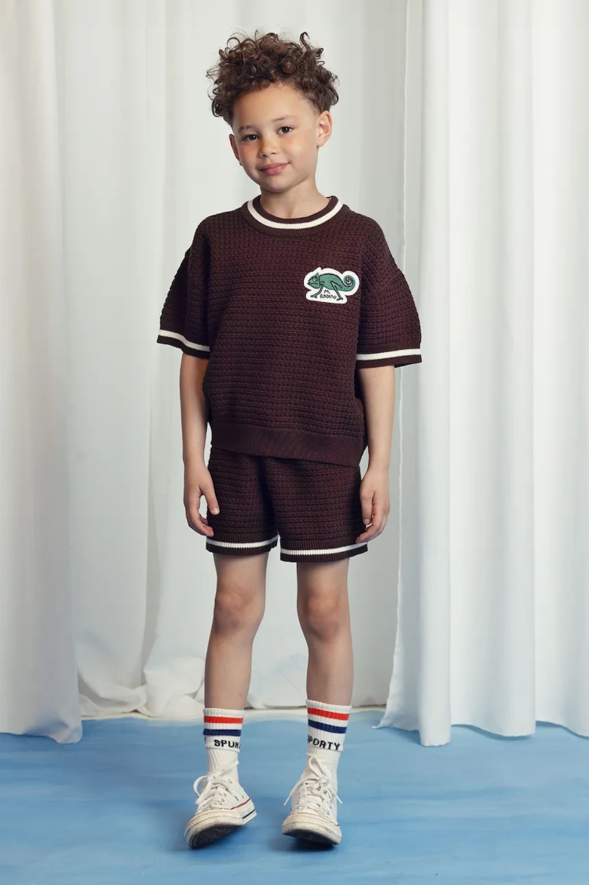 Mini Rodini  Dětské bavlněné šortky