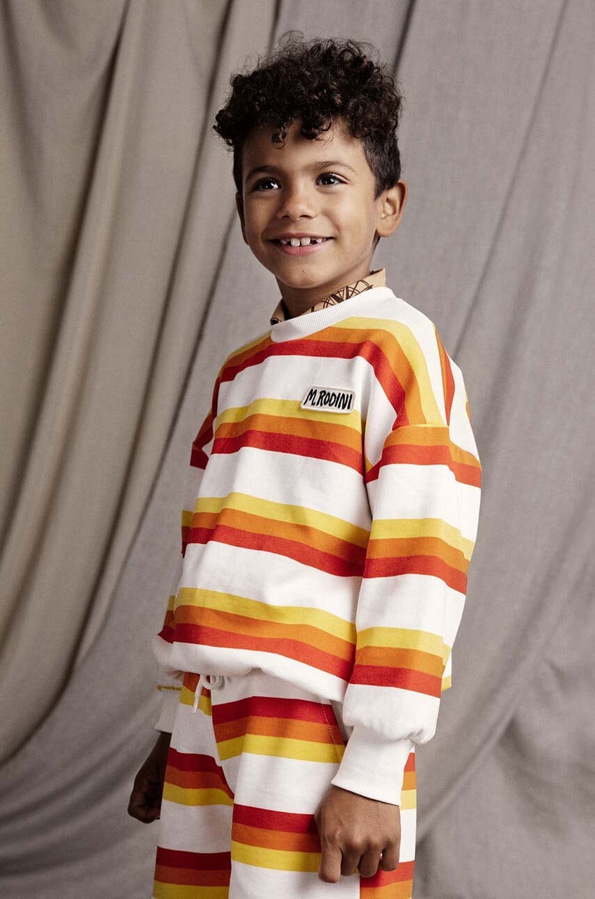 Mini Rodini  Dětské bavlněné šortky  Stripe