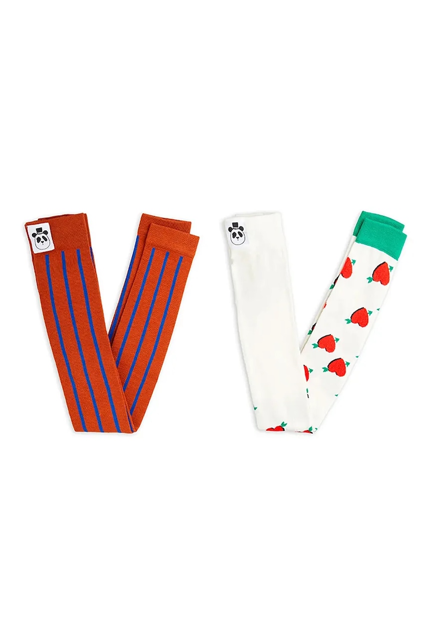 Mini Rodini  Dětské legíny  Arrowed heart 2-pack